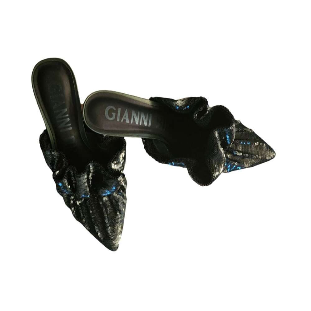 Gianni Bini Women's Ezlee Embelished Bow Black